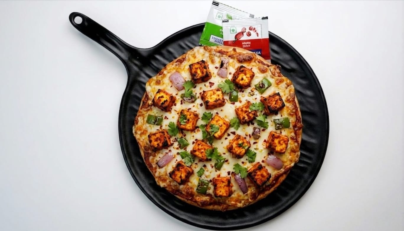 Paneer Tikka Pizza